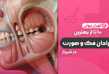 10 بهترین جراح فک و صورت در شیراز