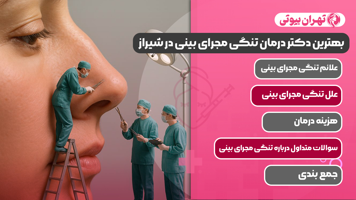 10 بهترین دکتر درمان تنگی مجرای بینی در شیراز